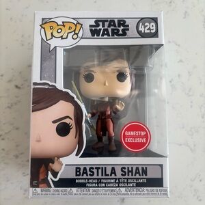 Funko Pop! Star Wars Bastila Shan #429 GameStop Exclusive Gaming Greats